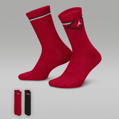 Chaussettes mi mollet Jordan Diamond High pour ado 2 paires Nike BE
